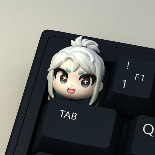 Zhiku Fearless Contract Keycap Peripheral Sage Dusk Butterfly Game Nanny Keycap Resin Mechanical Keyboard Personalized Customized Hatsune Miku Keycap 1