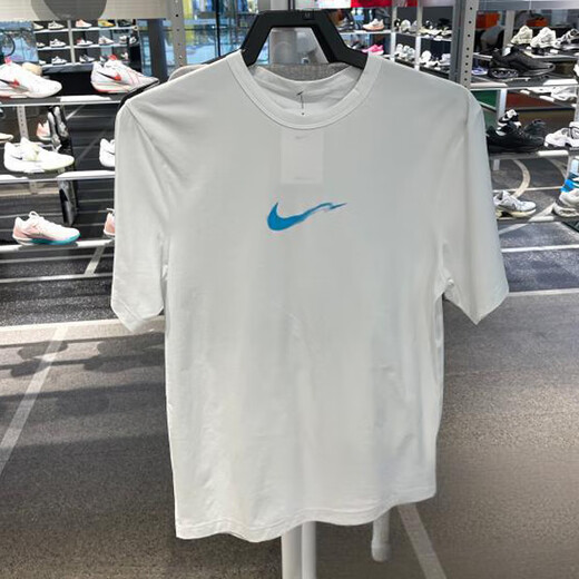 耐克（NIKE）短袖半袖T恤男装 夏季新款跑步健身训练服透气快干宽松体恤上衣 hv4882-100/dri-fit快干 120 M /建议-130斤