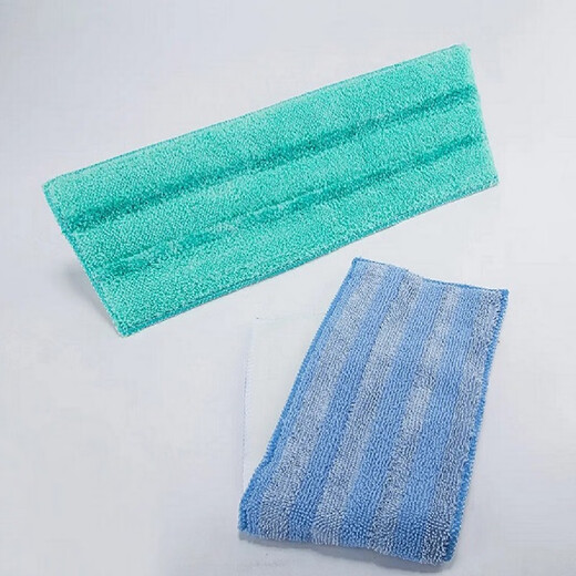 Miaojie Microfiber Flat Mop Upgraded 360 Wet and Dry Mop Household One-Purpose Mopping Magic Mop Rod*1+Mop*2