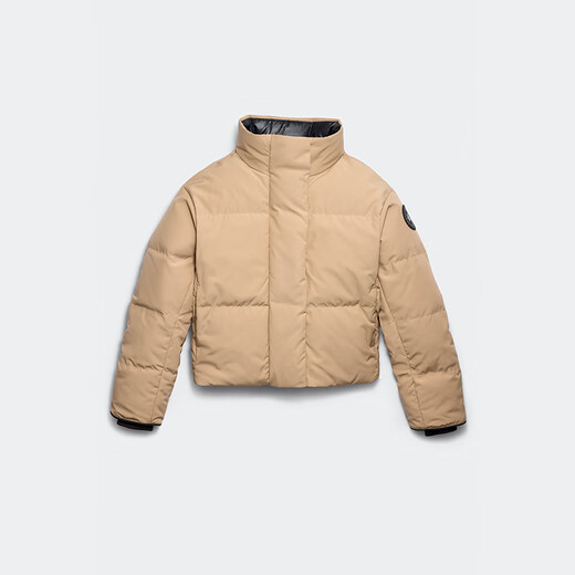 Canada Goose Grandview Damen Black Label Kurzdown Jacke Big Goose Down Jacke 2266wb 1483 Desert Color L.