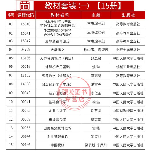 Self-study examination textbook Self-study test paper 630601 Business Administration College 530601 University Chinese thinking Mao Theory 2025 Self-study examination 13886 (primary of economic principles) textbook universal