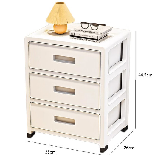 Anya bedside table small home bedroom simple storage cabinet drawer storage cabinet mini side table bedside cabinet