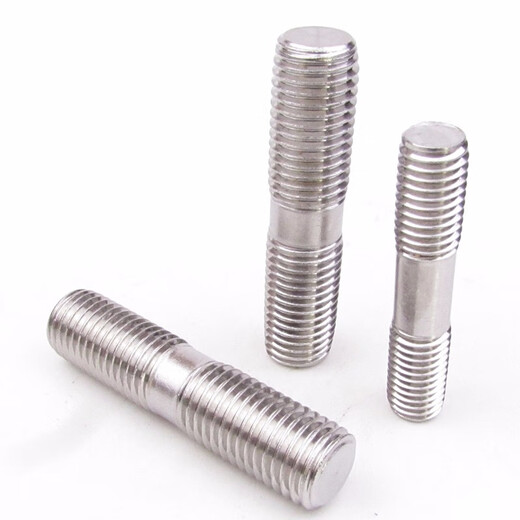Jishuo SUS304 stainless steel stud bolt GB901 stud knock bolt 304 stud screw M8 M24 M20*100