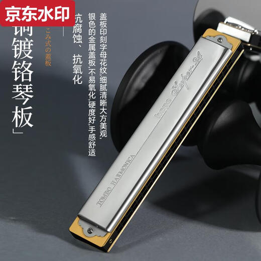 Qilicai japonais 6624S harmonica 24 trous polyphonique c