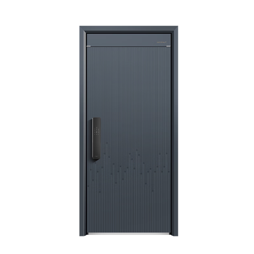 WL王力4级新款铸铝门防盗门甲级防夹手家用入户门进户门智能子母门单门大门A200 指静脉人脸带屏锁（P60Max） 单门2050*1050&2150*950