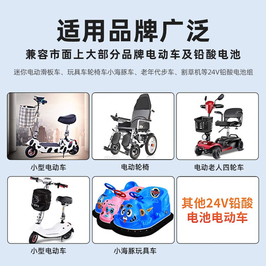 Electric vehicle battery charger is suitable for Amayadi Xinri Tai bell pocket knife three-wheel 48V12AH60V20AH battery lead-acid universal T-type 48V20Ah universal T-type plug