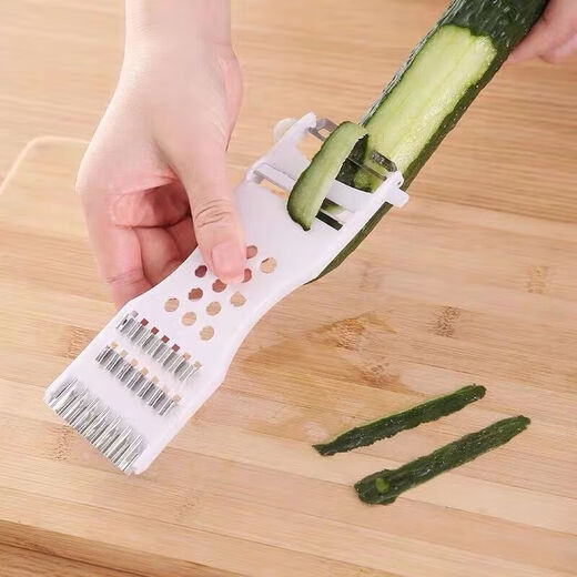 Kitchen Grater Multifunctional Vegetable Peeling Potato Shred Artifact Scratching and Shredding Fruit Grater Vegetables High Quality 2 Pieces Red White No Specifications