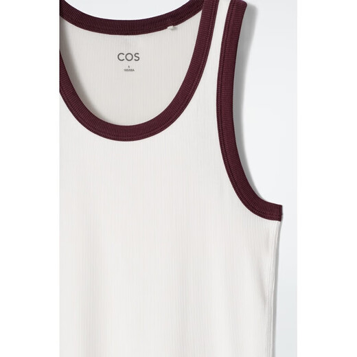 
COS [BC Direct Mail] Women's Beige Cotton Vest 888940071 XS