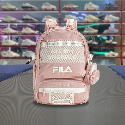 FILA斐乐秋季新款女子时尚运动书包休闲双肩背包FW官方旗舰正品 F13W439168FNV 310*150*440