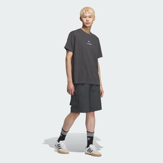 阿迪达斯 （adidas）Originals三叶草2025年男子TOC SS TEE T恤 KC1428 L