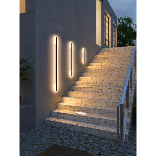 Grand View Garden (DGY) Luz de pared al aire libre Puerta de pared de villa al aire libre Pilar 003U 9227- [Modelo a prueba de lluvia] 9227-150cm-neutral luz