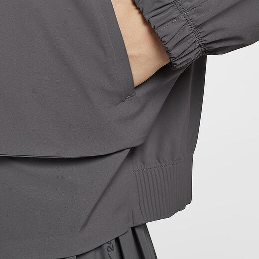 Nike (Nike) 2025 Осенняя женская куртка спорт и повседневная тканая куртка HJ0964-036 S
