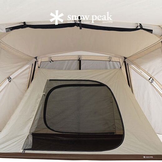 Snow Peak【65周年限定】雪峰Living Shell Pro.户外野营客厅帐篷TP-653/IV TP-653-IV 象牙白