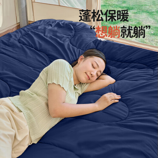 Arctic Wolf (BeiJiLang) sleeping bag outdoor thickened adult thermal cotton sleeping bag spring and autumn indoor camping office lunch break four seasons dirt-proof sleeping bag