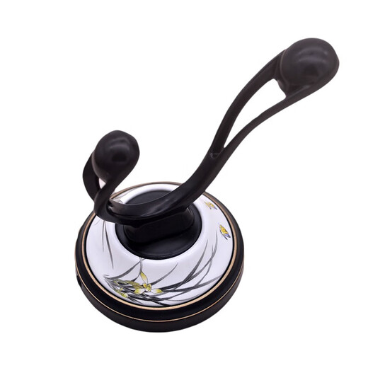 语森忆免打孔小衣钩欧式壁橱衣帽挂钩卫生间墙壁单个钩玄关个性小挂排钩 9913黄树脂送胶跟螺丝