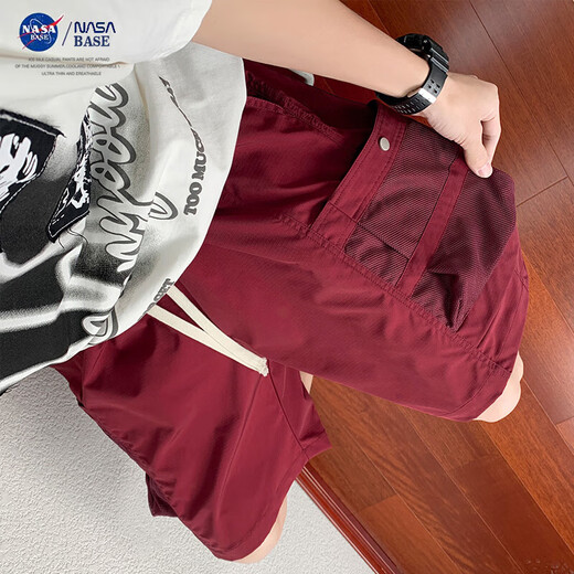 NASA [ropa de trabajo estadounidense] pantalones de moda de verano de los hombres de pantalones de verano