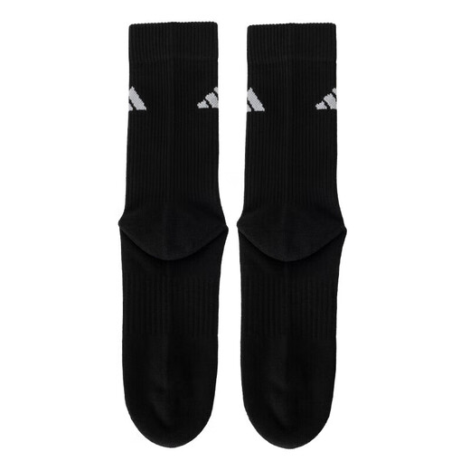 Adidas (adidas) hohe Socken Männer Socken Frauen Socken Sport Fitness Training Basketball Socken Schweißabsorbent und atmungsaktive lässige lockere Hochsocken JC9272 M [39-42 Codes] Counter gefälschte eine Kompensation für zehn