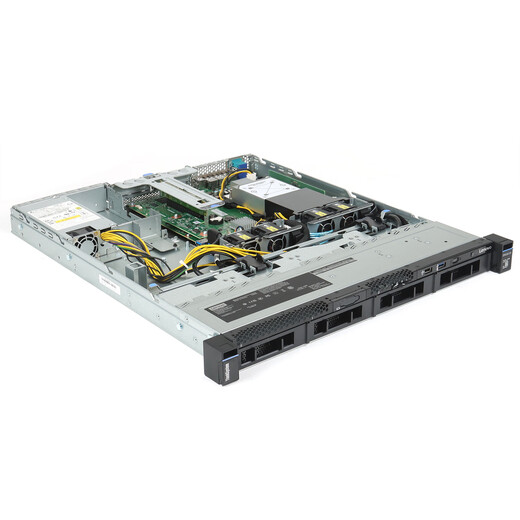 Lenovo ThinkSystem SR258 v3 single-channel 1U rack server host Xeon E-2434 quad-core 3.4-5.0GHz 32G memory丨2 2T hard drive丨RAID1
