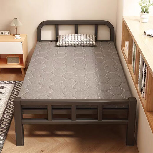 
Xingqibao Folding sheets for home simple beds for extra bed reinforced lunch break small bed adult office hard plate iron bed 70cm wide [economic model + thickened frame]