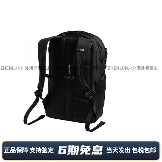 North Face Fashion Fashion Sports Gran capacidad Mochila de poliéster Mochila Negro Negro de mujer normal