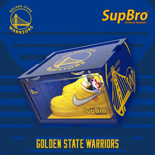 SupBro shoe box NBA co-branded Lakers Warriors Celtics intelligent voice-activated light-emitting storage box shoe wall SupBro_x_NBA_Celtics flagship version_LED 38x28.5x22.5cm
