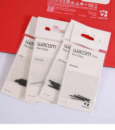 WACOM REFILL ORIGINAL CTL671 / 672 / 6100WL Remplacement du stylo Tip Yingtuo CTH 680 PTH660 / 651 Tip DTC-133 Recharge standard à cinq poches 0x0cm