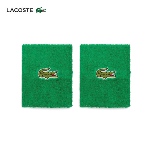 LACOSTE (French Crocodile) Couple Model 25 Spring New Fashion Sports and Versatile Comfortable Wristguards RL9272 T01/Light Blue