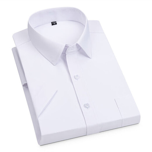 CEO Yageol Shirt Herren kurzärmeligte Baumwollgeschäft Formale Karriere als Büroangestellte 2025 Sommer halbärmelig, eisenfreies Shirt DX6623 38