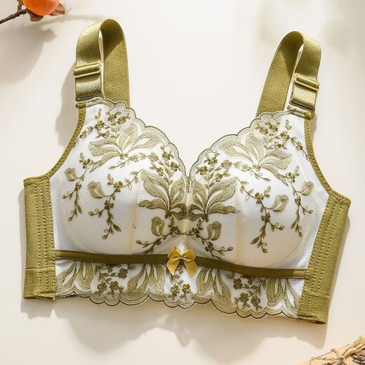 Pang Donglai Supermarkt Unterwäsche Frauen kleine Brüste gesammelt und eingestellt, verdickte obere Unterstützung, Anti-Sagen- und schlaffe Brüste, sexy BH ohne Stahlringe 9929 rot 85b 38_