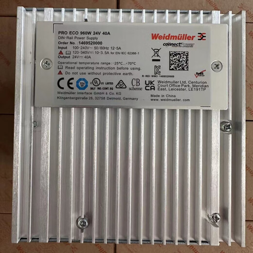 Weidmüller switching power supply PRO ECO 960W 24V 40A 1469520000 original spot 40A 960W24V
