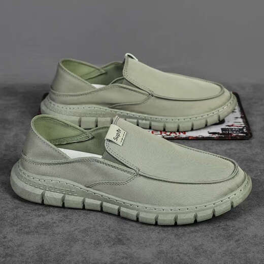 Dadong (Dusto) Sommer alter Peking-Stoffschuhe Herrenschuhe atmungsaktiv