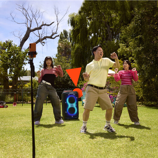 JBL PARTYBOX120 320 520 Bluetooth speaker mobile portable home KTV audio set singing speaker speaker outdoor square dance trolley speaker K song partybox520+ wireless microphone package