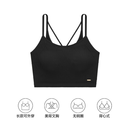 维多利亚的秘密 时尚舒适文胸胸罩女士内衣2 54A2黑色-薄款 11256823 S