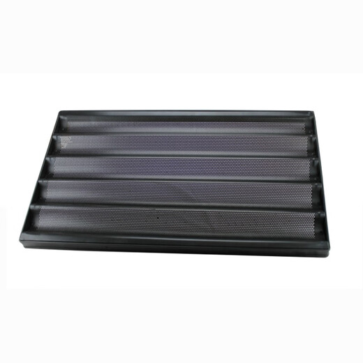 
Three-energy baking mold non-stick bar non-stick French stick five-slot four-slot wave baking tray baguette U-shaped bread mold sn15935 slot