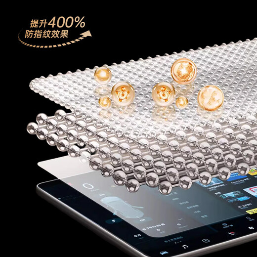 JPLAYER is suitable for 24-25 BYD Yuan UP central control screen tempered film and interior 12.8 navigation instrument protective film