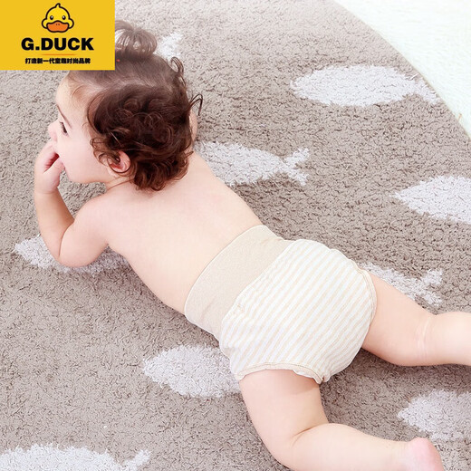 G.Duckkids Neugeborenes Baby Kinderbaumwollendshose wasserdichtes Meson-Fixierwerkzeug kann Taschen für Männer und Frauen-Windeln lecker Coupon m waschen m