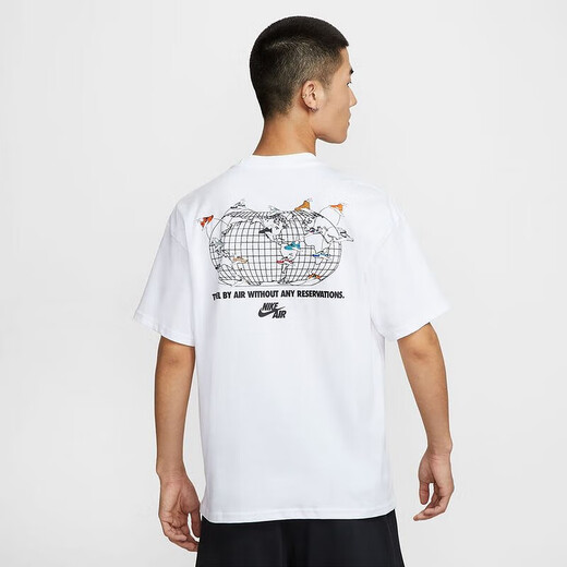 耐克（NIKE）2025男装运动短袖T恤上衣 HQ9276-100 XL