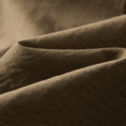 Dialogue Style de travail Robe de chemise de taille à cordon de taille pour les femmes 2025 Été Nouveau haut de gamme Haut-plage Sans manches à manches longues Khaki M