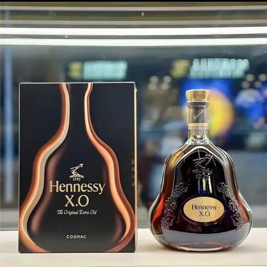 Hennessy XO Französisch Cognac Original Flasche importierten Wein mit Box (Überseeversion) New Hennessy XO1000ML1 Flasche Übersee Version in Übersee