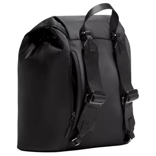 
lululemon 10L casual drawstring bucket recycled nylon backpack regular women's black black