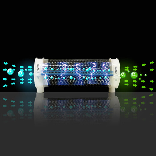 Aijenu Ozone Generator Food Factory Mobile Purification Workshop Industrial Warehouse Breeding Farm Sterilization and Disinfection Machine Deodorization 5g Upgraded Quartz Tube Portable