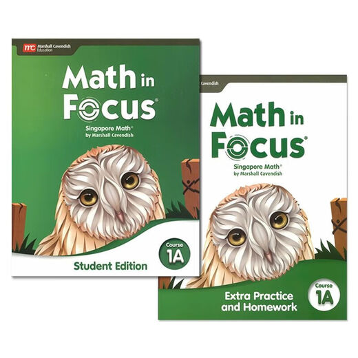 新加坡数学Math in Focus新版678年级初中数学教材原版进口MC出版 Course 3B 学生书八年级下册