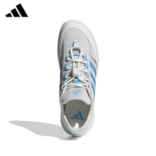 Adidas Adidas Trail Shoes Men's Shoes Women's Women's Shoes 2025 Summer New Mesh Outdoor Wading Shoes Anti-Slip Sports Sports синяя/белая JH9758 43