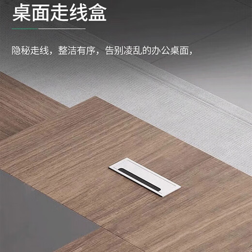 ZHONGWEI boss desk simple modern president desk office executive desk manager desk 1.8 meters including side cabinets