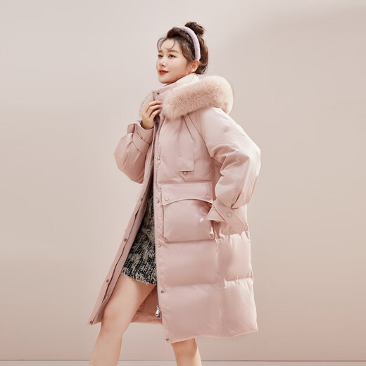 Xuezhongfei [Cheng Yi recommandé] Le nouveau collier de fourrure Fox Big Furle polyvalent et à la mode polyvalenable à la mode Multi-couleur Veste en velours léger en velours 1591 L / 170 / 92A