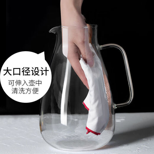 The same model as Fat Donglai's high temperature resistant and anti-scalding cold kettle, large capacity glass cold kettle, boiling water cup, water tie pot, teapot, main picture