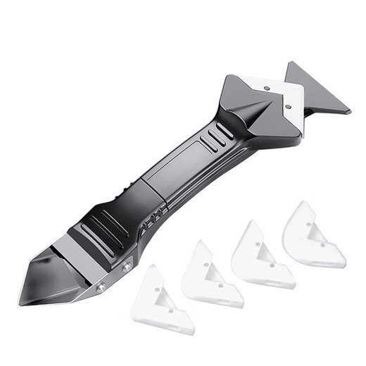 Factory No. 1 five-in-one glue scraper glass scraper board household glue scraper blade scraper beauty seam silicone glue scraper tool