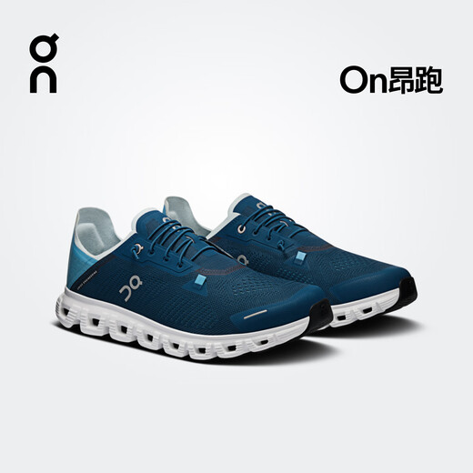 On 昂跑 Cloud 6 Coast 2025 新品男款可踩跟休闲运动鞋 Tempest | Niagara 风暴灰 41