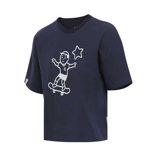 匡威（Converse）胜道运动2025夏女短袖T恤 WCH747-695 WCH747-695 均码 XS