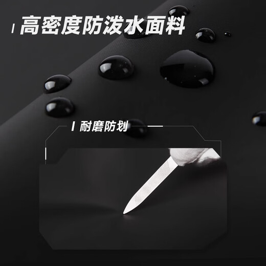回力斜挎包男磁吸扣多功能轻便休闲男包骑行大容量高级感男款胸包 黑色升级款【磁吸扣+钥匙扣】